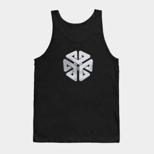 SGI metallic emblem - no text Tank Top